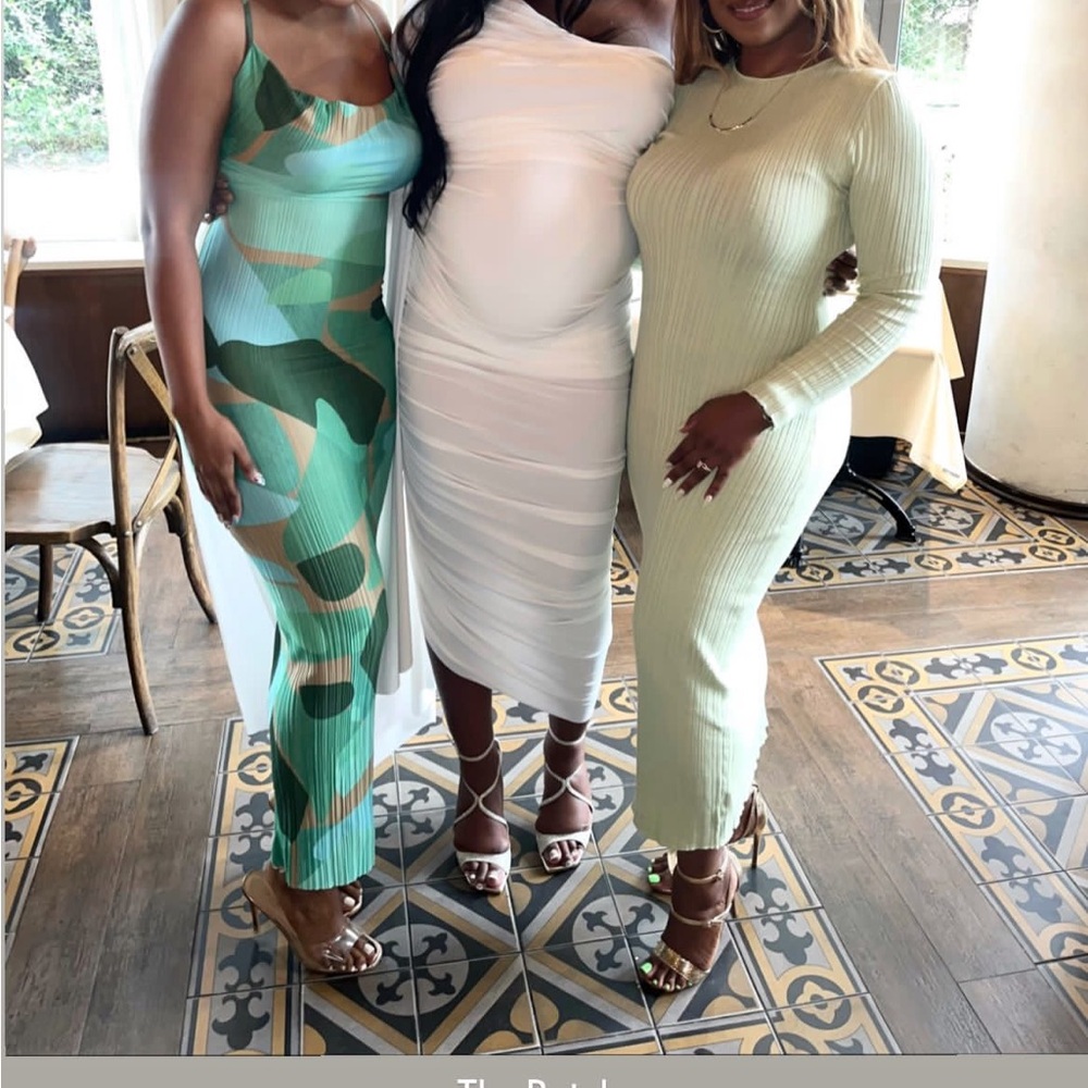 Stylish Green Camouflage Maxi Dress